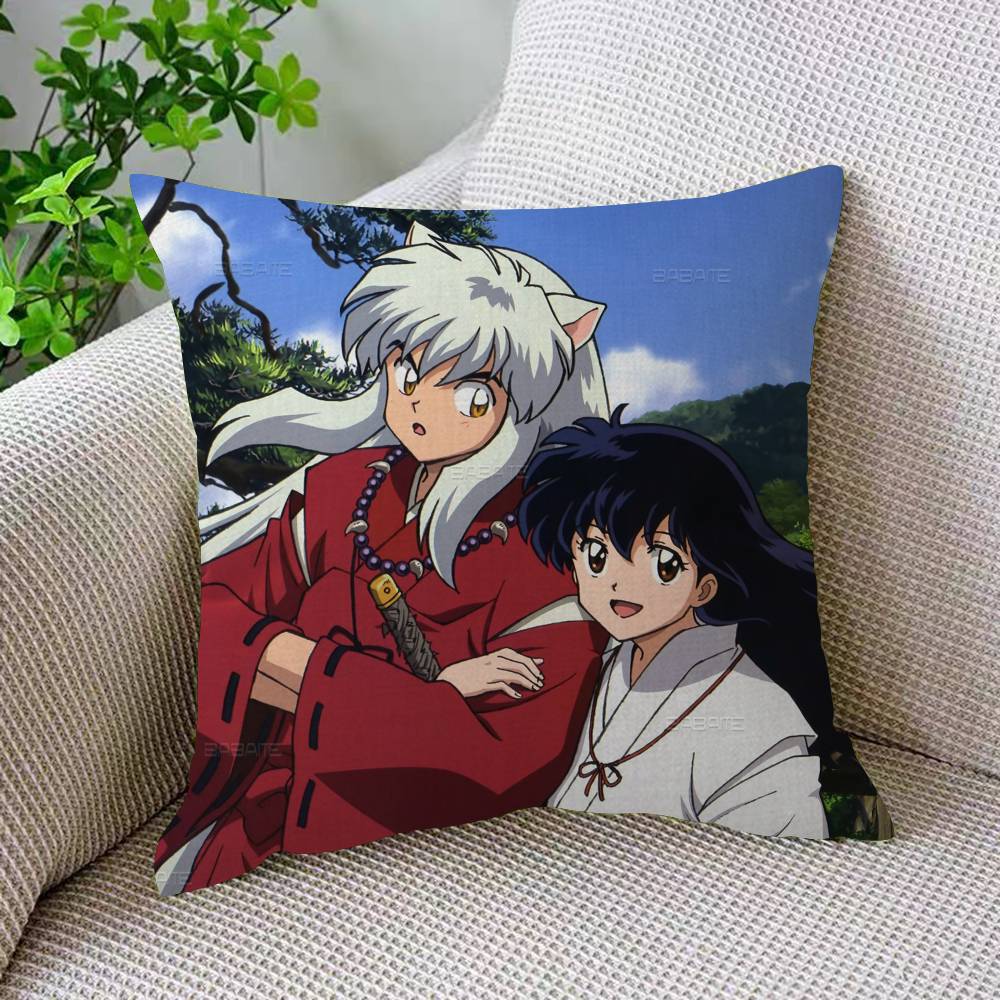 1Pc Anime I-Inuyasha Lucky Dragon Pillow Cover Sofa Cushion Cover Home Room Decoration Children Gift