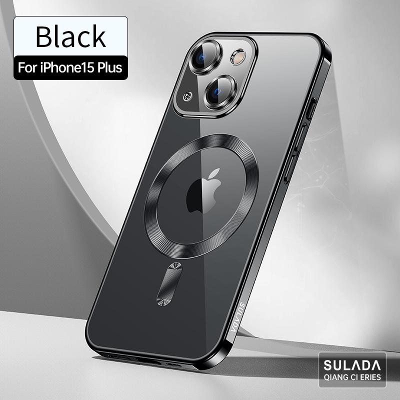 Чехол Magsafe Mag Safe для iPhone 15 Pro Max 14 Plus 13 12 11 X Xs Xr Se 2020 2022 8 15Pro Защитная крышка для объектива камеры Аксессуары для телефонов