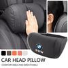 SQLI6 Car Seat Headrest Memory Cotton Neck Pillow Stickers Accessories For BMW X5 X6 F30 F34 F10 F20 G20 G30 F15 F16 1 3 5 7 Series