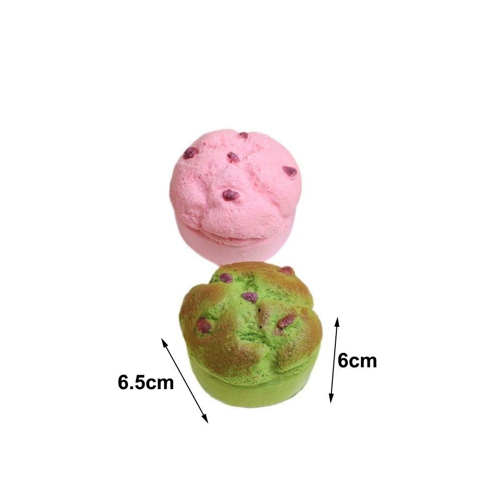 Cartoon Cake Squeeze Toy Slow Rebound Mochi Squish Foam Toy New Fidget Squeeze Toy  Gift