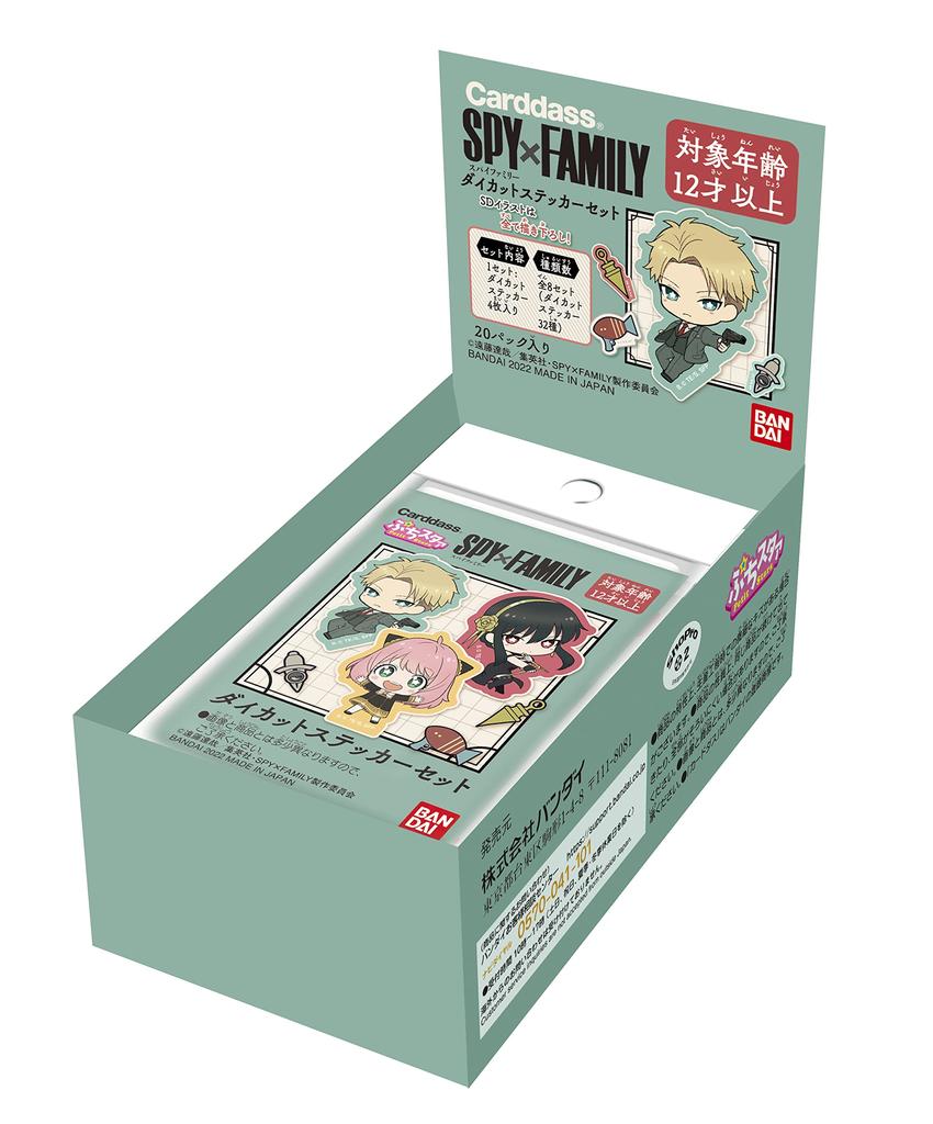 BANDAI Sticker Set SPY×FAMILY Die-cut (pack) (BOX)