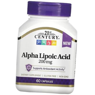Альфа Липоевая кислота, Alpha Lipoic Acid 200, 60капс (70440003)
