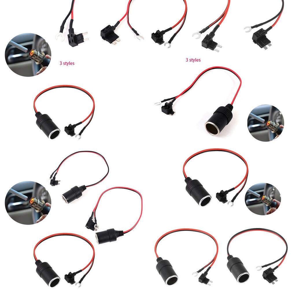 Mini Micro Car Fuse Box With Wire Harness Protector For Car Dash Cameras Low Voltage Compact Size