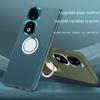 For Huawei Honor 90 Magnetic Ring Holder Metal Lens Camera Protection Case For Honor 20 50 60 80 90 Pro 30S 30 70 Pro Plus PU Leather Shell