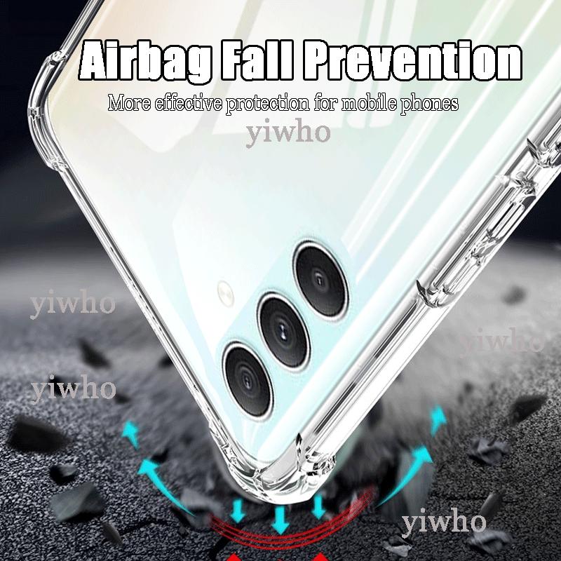 Luxury Clear Soft Silicone Case For Samsung A34 5g Shockproof Transparent For Galaxy A 34 5G Mobile Phone Cases Back Covers