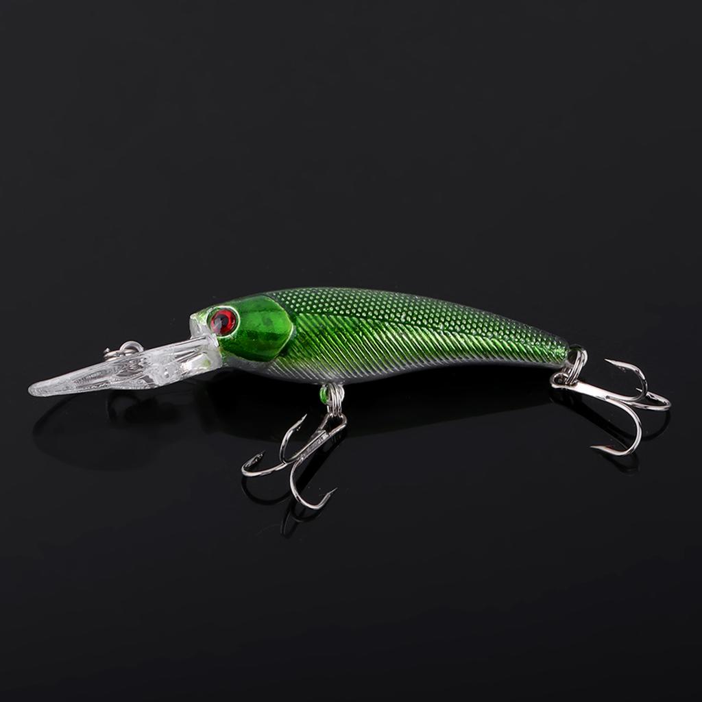 10pcs bag Fishing Lures Baits Crank Bait Hook Tackle Bait Fishing Hook For Outdoor Fishing