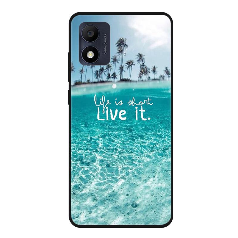 Чехол для Alcatel 1B 2022 Милый Кот Мягкий ТПУ Силиконовый Чехол для Телефона Для Alcatel 1B 2022 Задняя Крышка 1 B 5031D 5031G 5031 Coque 1B2022