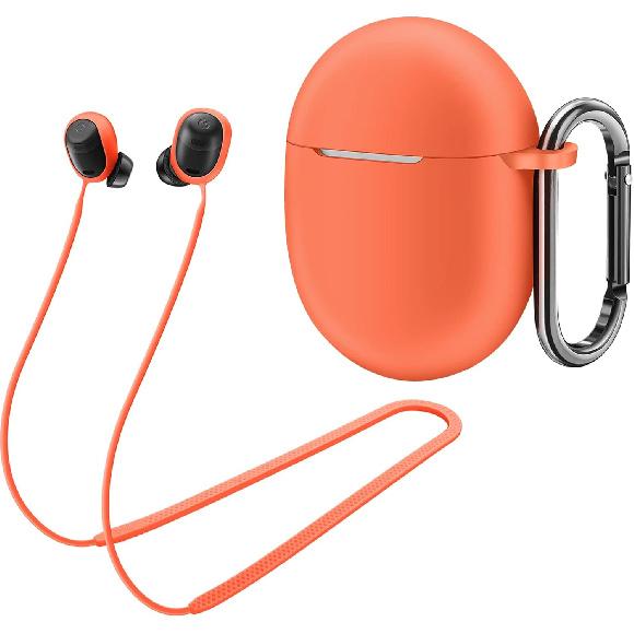 for Pixel Buds Pro Case,Anti-Lost Strap,Silicone Cover with Keychain,Sports Lanyard for Women Men Girl boy Compatible with Google Pixel Buds Pro