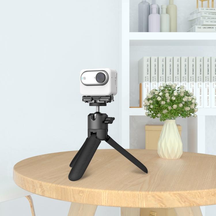 Для Insta360 GO3 / GO 3S PULUZ Magnetic ABS Quick Release Base Mount (черный)