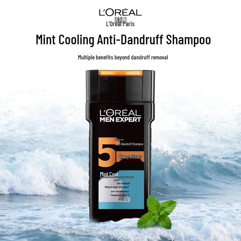 L'Oreal Men Expert Anti-Dandruff Cooling Mint Shampoo