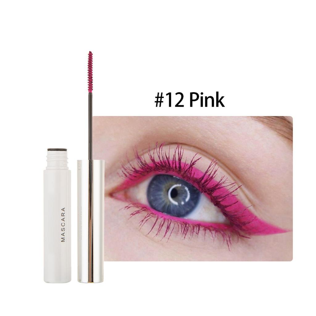 Водостойкая 12-цветная подкручивающая тушь для ресниц, удлиняющая тушь для ресниц, тушь для ресниц, придающая объем, тушь для ресниц, макияж, 5 мл
