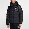 Nike Nsw Windrunner Down Fill с капюшоном, мужская куртка-пуховик, черная 928834-010