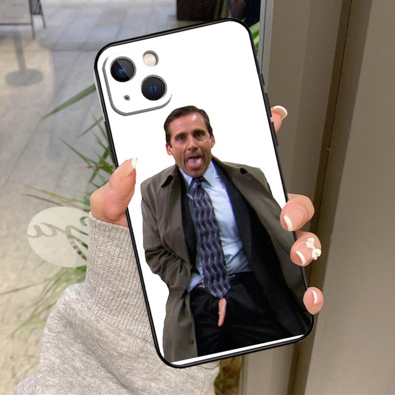The Office Michael Scott Case For iPhone 17 Pro Max 15 14 13 12 11 16 Pro Max Plus 12 13 Mini 16e 17 Air Back Cover