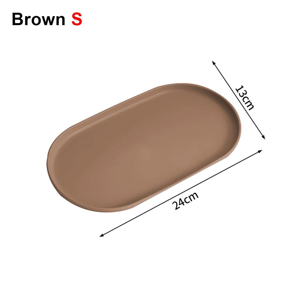 1Pcs Stackable Dessert Tray Smooth Edge Food Serving Tray New Fruit Plate for Home Kitchen