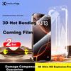 Закаленное стекло Corning для Apple iPhone 16 Pro Max, противоосколочная, ударопрочная, устойчивая к отпечаткам пальцев пленка для iPhone 16 Pro Max
