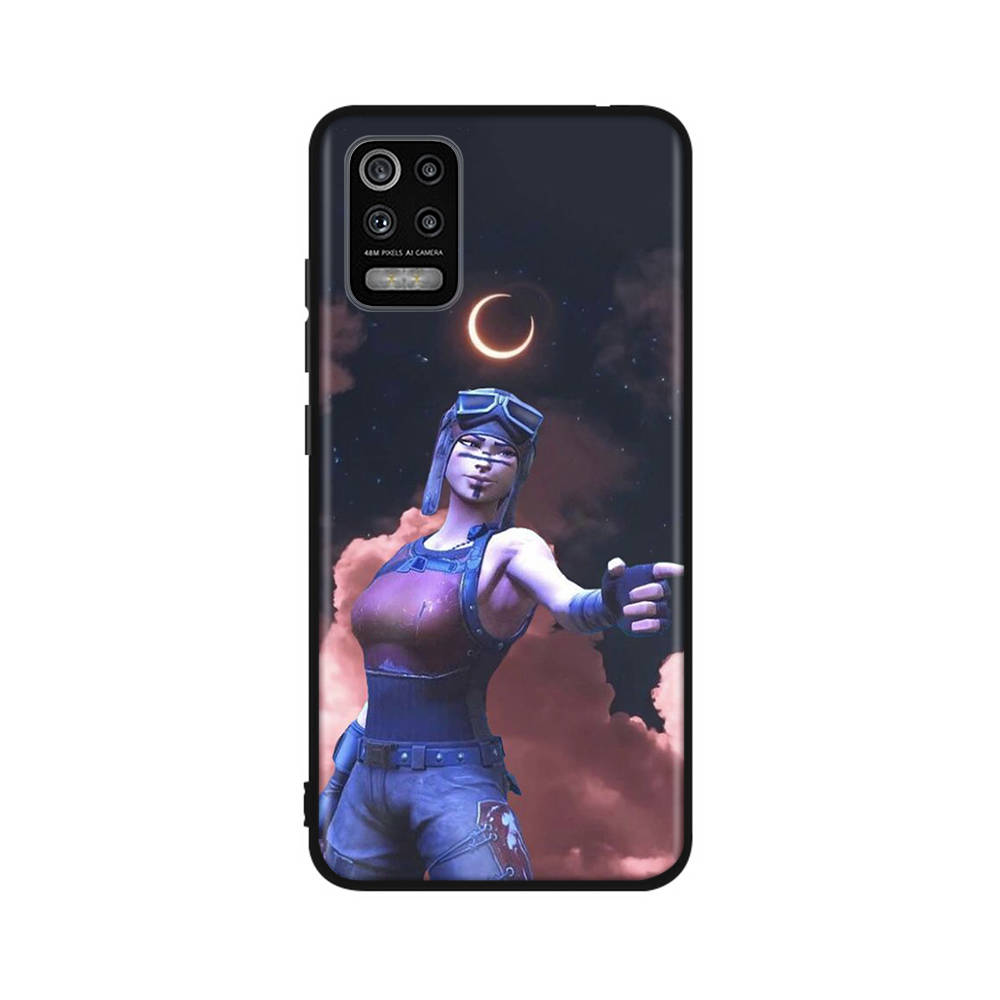 Чехол RT87 Fortnite для Samsung A04 A14 A23 A34 A54 M23 M33 M52 M53 Realme 10 9 C30S C35 C55 VIVO Y02S Y21 Y33S Y51 X80 Pro Прозрачный чехол