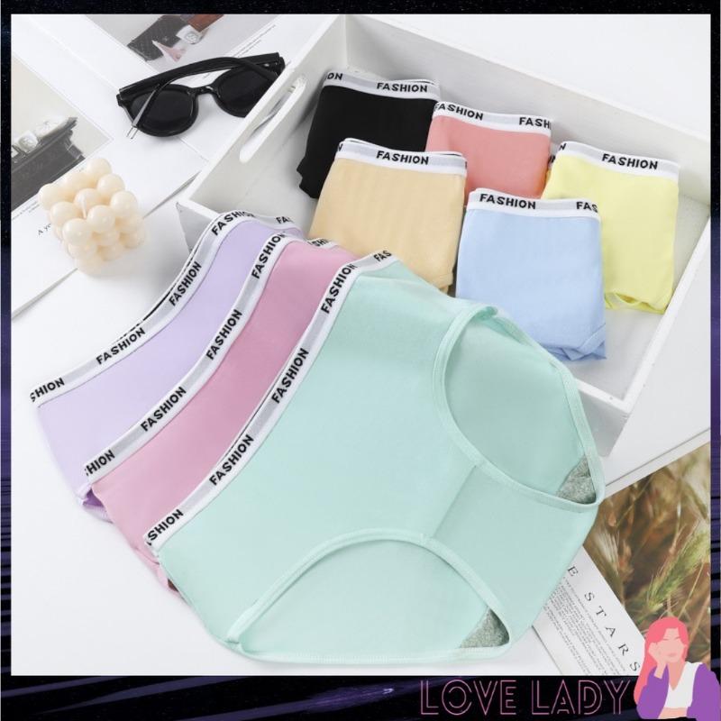 Women's Seamless Underwear, Women's Mid Waist Underwear