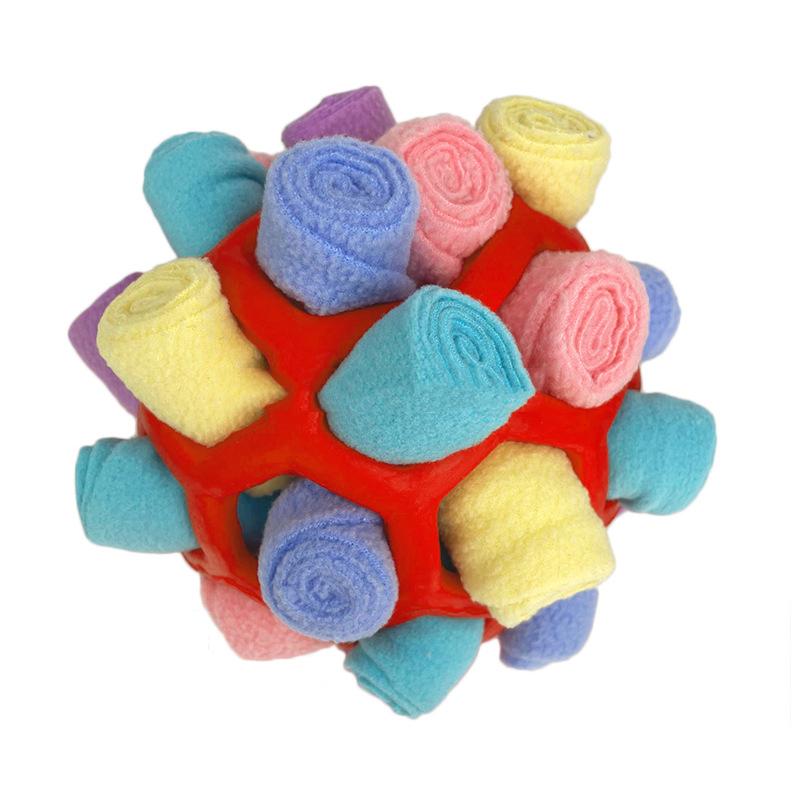 Портативный креативный резиновый мяч, прочные навыки собирательства, игрушки-головоломки, образовательный реквизит, игрушка для собаки, тренировочная игрушка