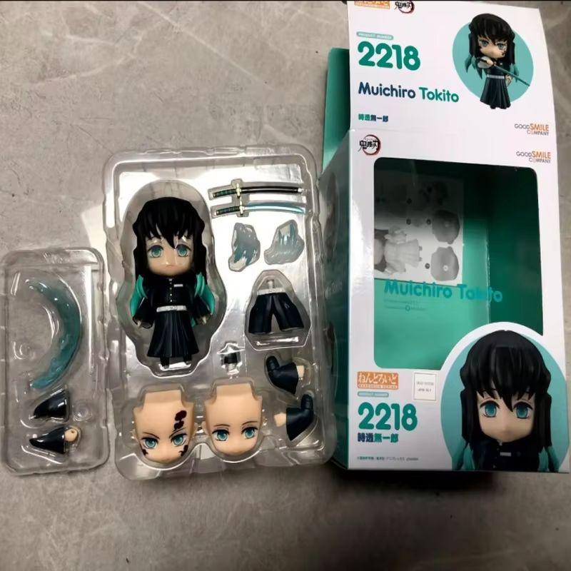 Клинок, рассекающий демонов, 10 см, Токито Муичиро, Канродзи Мицури, шарнирная ПВХ фигурка, модель, настольное украшение, игрушки для мальчиков, забавный подарок