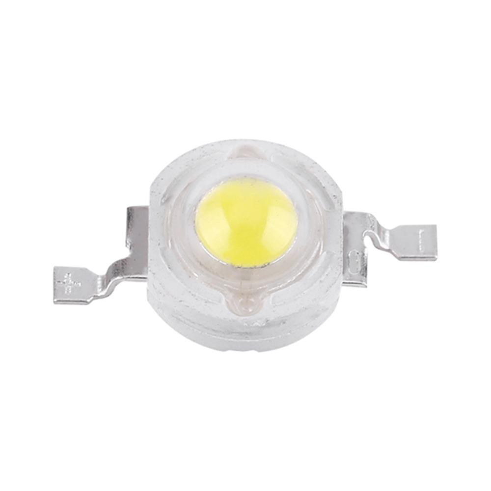 50PCS Aluminum High Power LED Beads 110LM/W DIY Lighting Fixtures Floodlight Replacement
