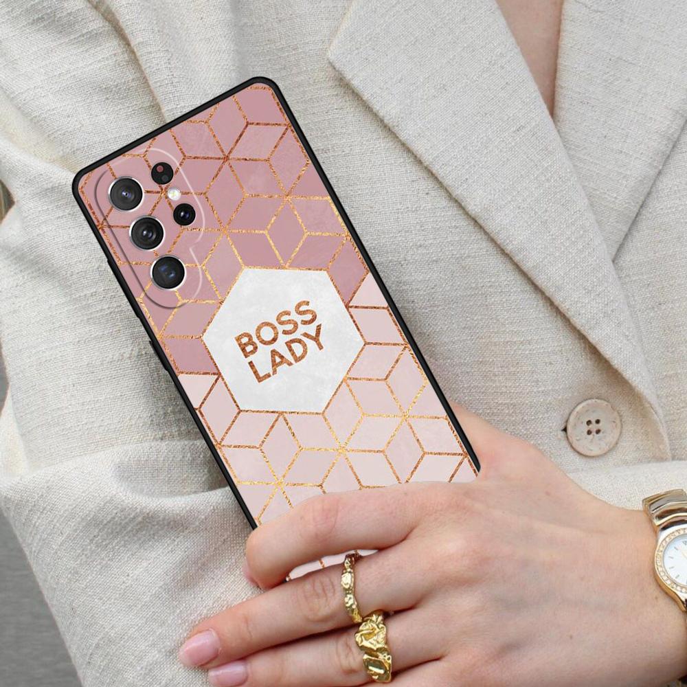 Act Like a Lady Lift Like a Boss Cell Phone Case for Samsung Galaxy S26 Ultra S25 S24 S23 S22 S21 S20 Note10 Cover