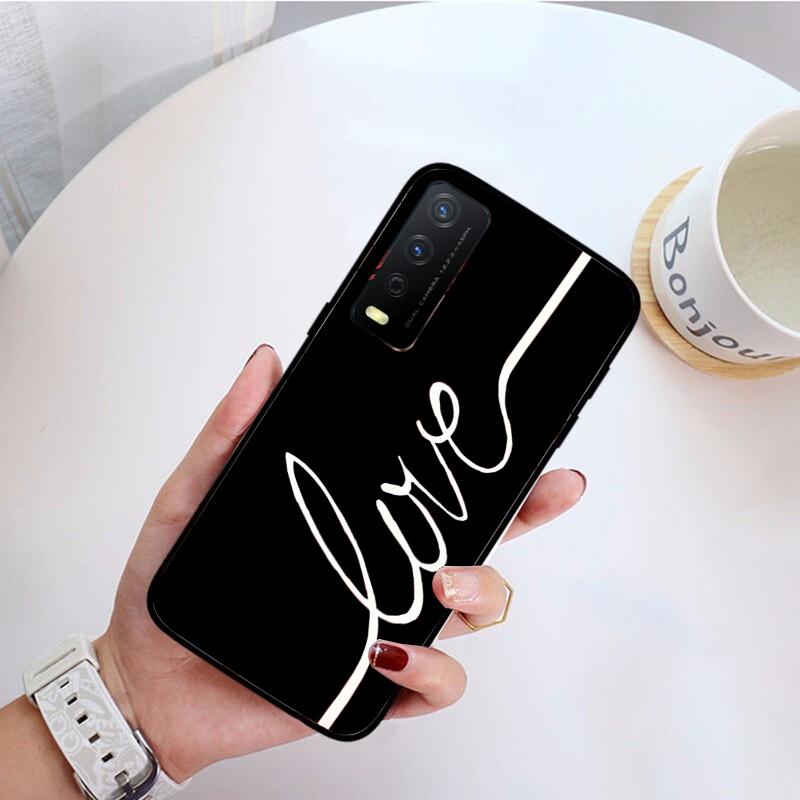 Чехол для телефона «Я люблю тебя с розовым сердечком» для VIVO Y31 Y21 Y70 Y21S Y20 Y72 1907 Y12 Y11S Y53S Y33S Y55 Y76 Y51 Y15S Y01
