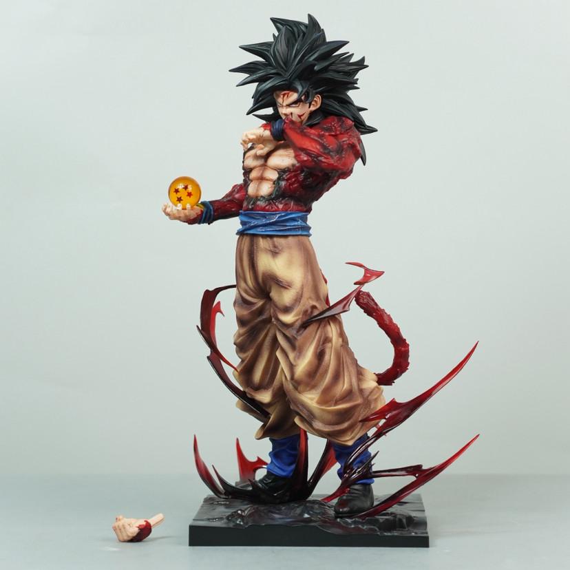 Фигурка Lk Dragon Ball Super Saiyan 4 Goku GK Аниме Периферия Настольное украшение Коллекционная статуэтка Подарок для коллекционеров аниме