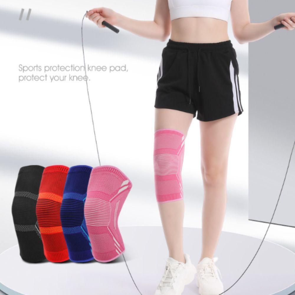 Protective Gear Sport Knee Support Compression Knee Sleeves Knee Braces Running Cycling