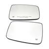 Heated Auto Side Mirror Glass for Dodge Ram 1500 2500 2010-2019 Left Right Replacement
