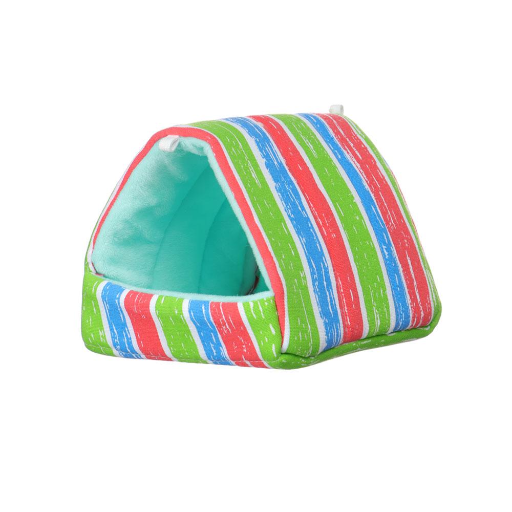 Cute Winter Comfortable Mini Cage Guinea Pig Nest Small Animal Sleeping Bed Hamster House Warm Mat