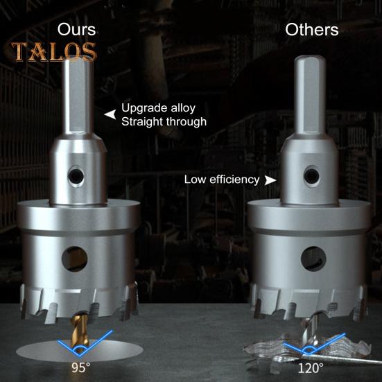 Корончатая пила, твердосплавное сверло, высокая прочность, устойчивость к коррозии, универсальное, легко устанавливаемое, аксессуары для сверл