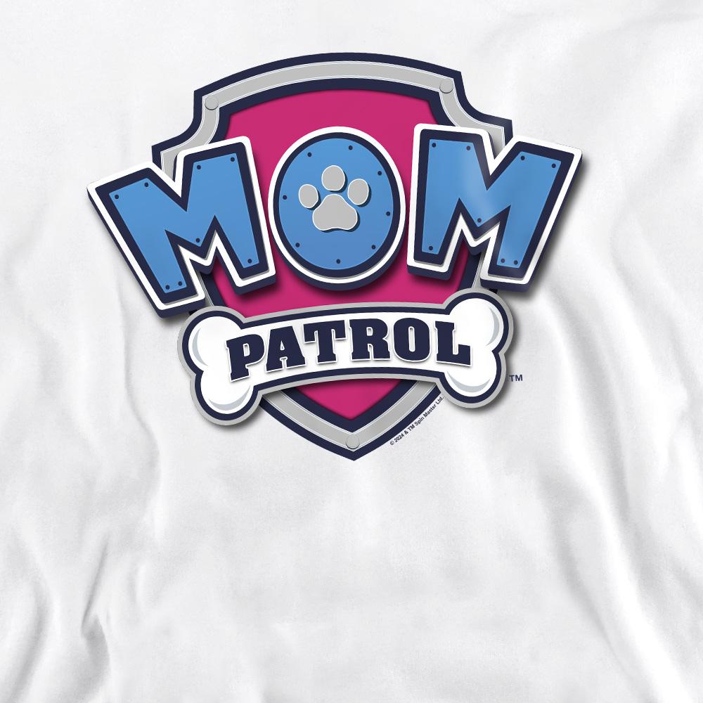 Paw Patrol Унисекс взрослый мама патруль значок День матери толстовка