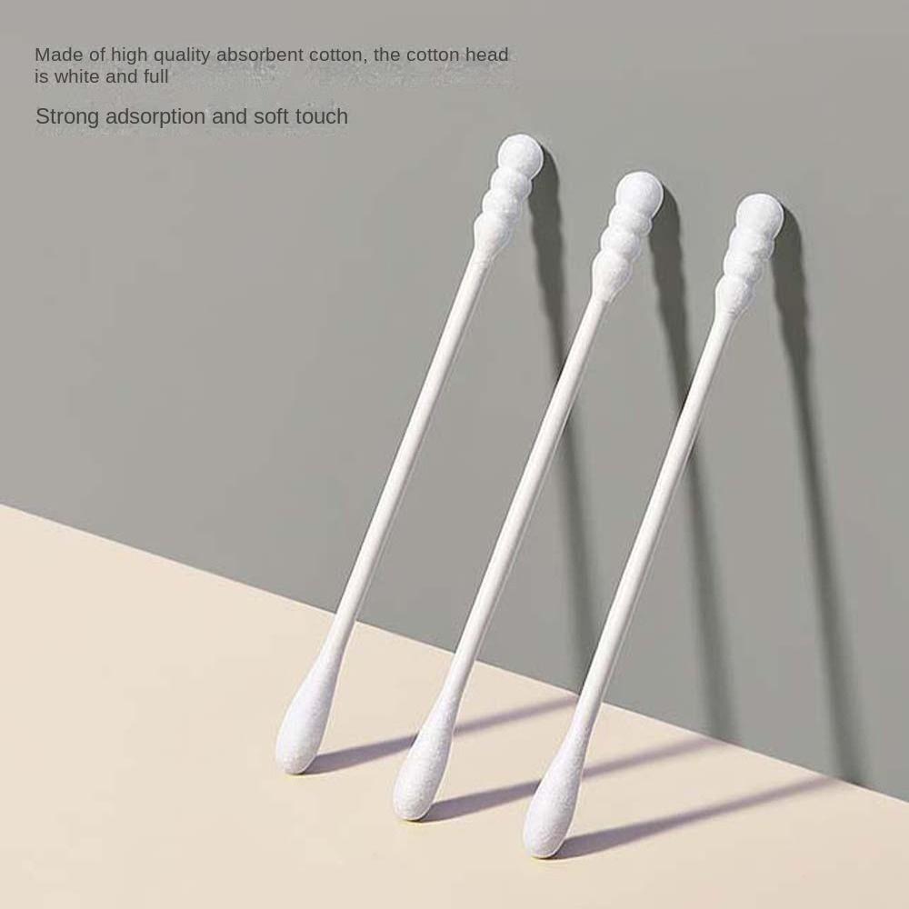 Ватная палочка с двойной головкой, ватные тампоны, средство для чистки ушей, ватная палочка для макияжа, портативный бытовой прибор