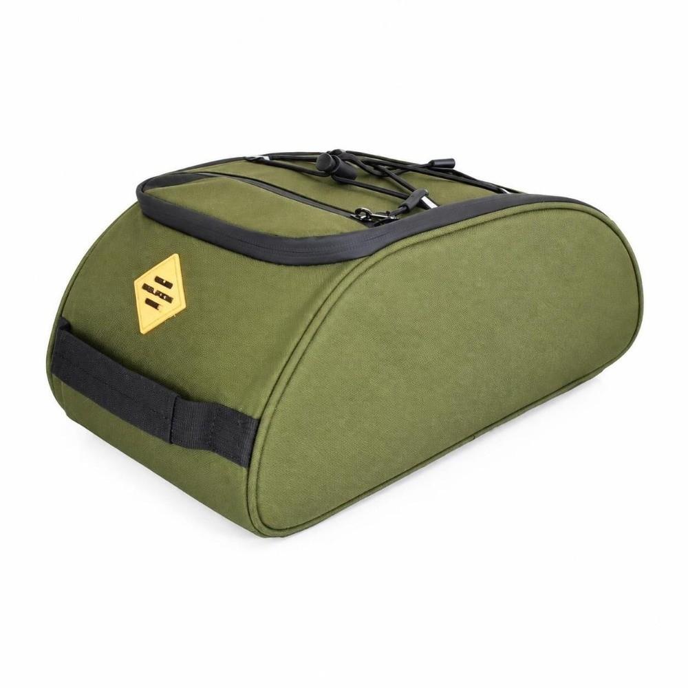 hook and loop Bike Trunk Bag 8L Capacity Bike Rear Seat Bag Durable Bike Luggage Bag Travel Use