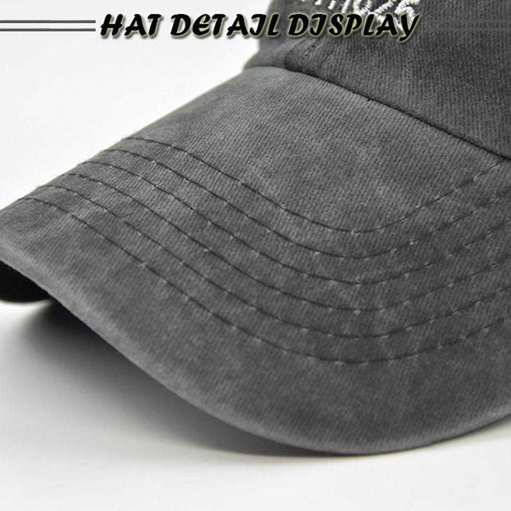 Adjustable New York Embroidery Baseball Caps Sunscreen Hats Distressed Faded Cap Baseball Hats