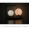 8cm Creative Home Decoration Birthday Gift Moon Lamp LED Night Light Indoor Lighting Luminaires