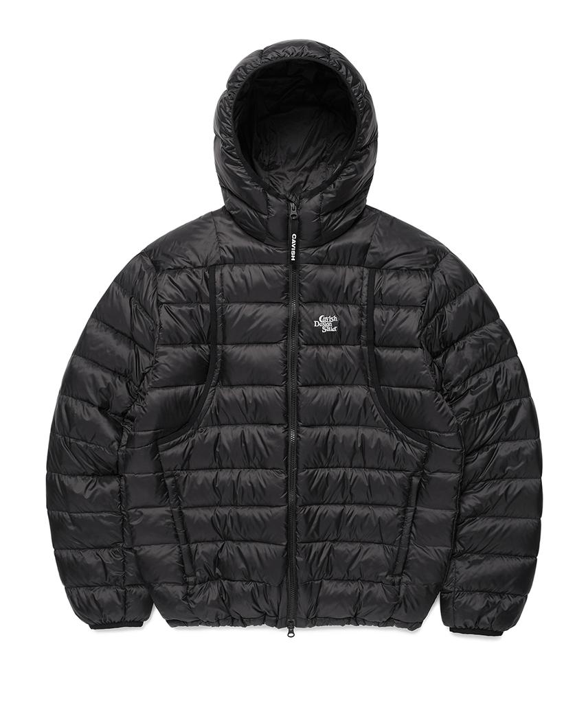 Cavish Light Weight Down Jacket Black(Cv2Ewub901A)