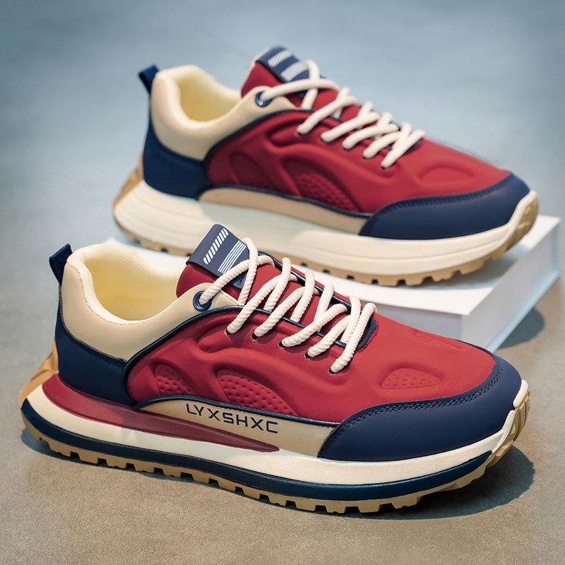 New ModelPopular Men'S Shoes Casual Shoes Platform-Soled Retro Shoes Sports Shoes Shock-Absorbing Soft-Soled Forrest Gump Dad Trendy Shoes
