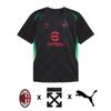 Puma Ac Milan Off White Acm X Off White Pre Match Jersey Короткий рукав Jersey PreMatch Ss Jersey