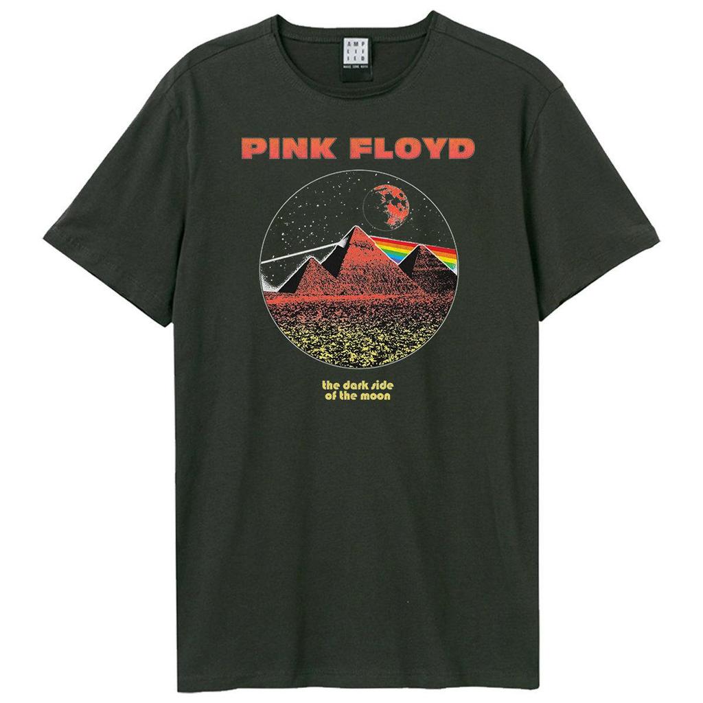 Amplified Unisex Adult Vintage Pyramids Pink Floyd T-Shirt