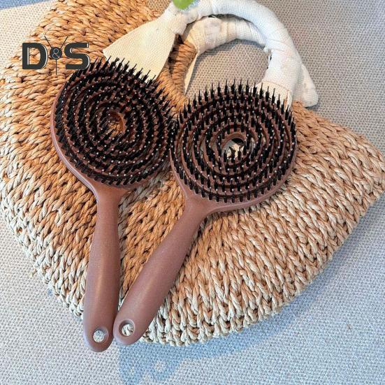 1/2 шт. вентилируемая массажная щетка для кожи головы эргономичная ручка антистатическая тонкая густая вьющаяся длинная расческа для мужчин и женщин укладка волос распутывание расческа