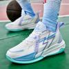 Glow-in-the-dark Combat Basketball Shoes Male Shock-absorbing Rebound Guard New Student Youth Non-slip Sneakers
