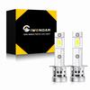 CIWENDAN H1 LED для Автомобилей и Проходит Новый Технический Осмотр CSP LED 8x Совместим с OEM Галогеном DC12V Белый Постоянный Ток Длительное Тихое Охлаждение Шум