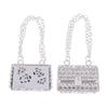 Metal Chain Handbag Pack Doll Bag Miniature Shopping Handbag For Clothes Dollhouse Miniature Kids Toy