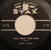 7-дюймовая пластинка RUFUS THOMAS & CARLA THOMAS - That's Really Some Good / Night Tim STX7756 Stax 1964 Канада Соул/Фанк Б/У