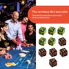 10x игральных костей 5 положительных +1/+1 и 5 отрицательных -1/-1 игральных костей для настольной игры Magic The Gathering Забавные игральные кости Арифметические игрушки