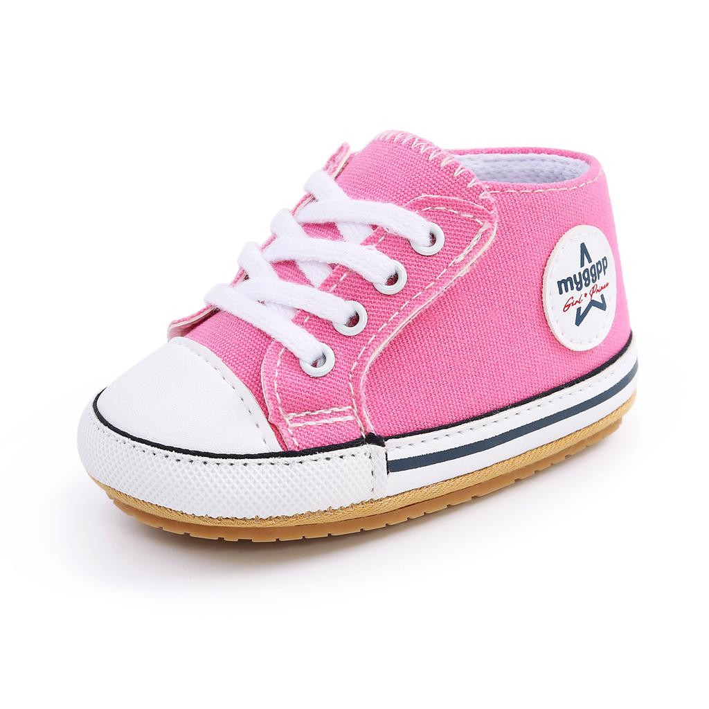 MYGGPP Casual Canvas Baby Shoes Moccasins Baby Shoes Toddler Shoes