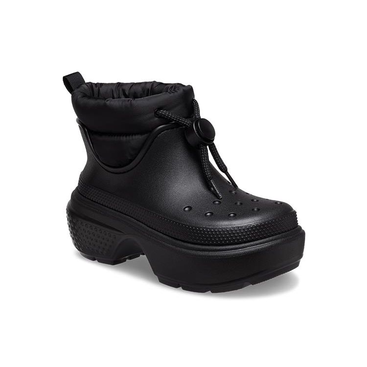 Crocs Черные женские кроссовки Stomp Puff Boot 209324-001