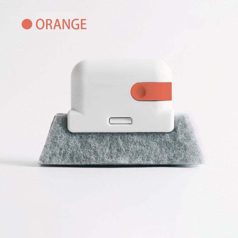 2 In 1 Groove Cleaning Tool, Window Frame, Door Groove Cleaning Brush, Sliding Door Track Cleaning Tools, Hand-held Crevice Cleaner KTY