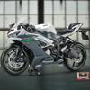 1/12 Kawasaki 600cc Niaja ZX6R Alloy Motorcycle Model Simulation Diecast Metal Street Motorcycle Model Children Toy Gift